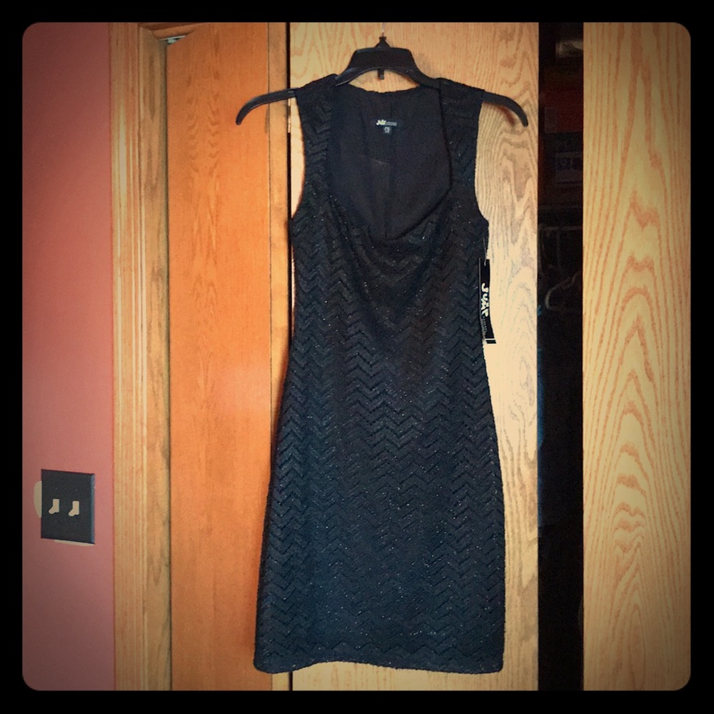 Black cocktail dress